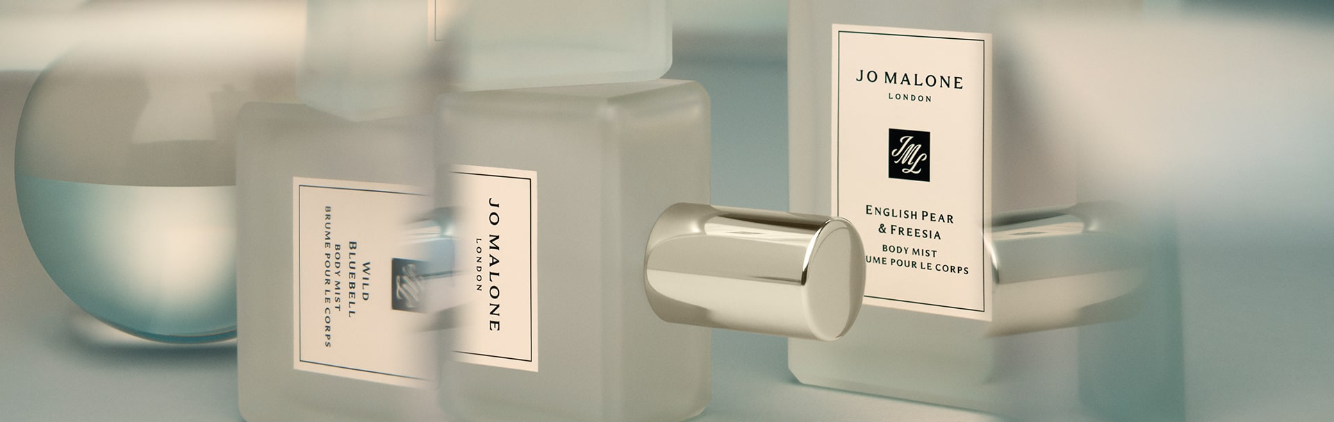 Jo Malone London English Pear & Freesia, Wild Bluebell and Wood Sage & Sea Salt body mists