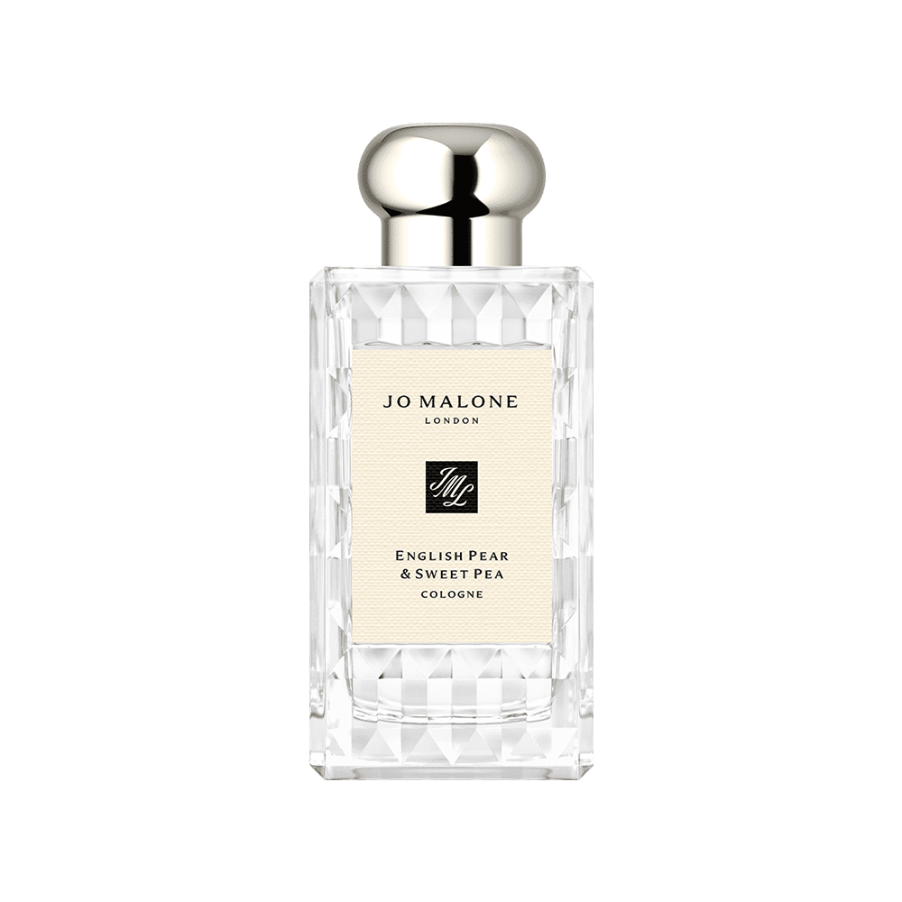 English Pear & Sweet Pea Fluted Cologne