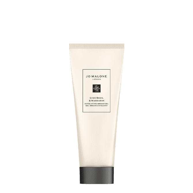 75ml | lime basil & mandarin exfoliating shower gel