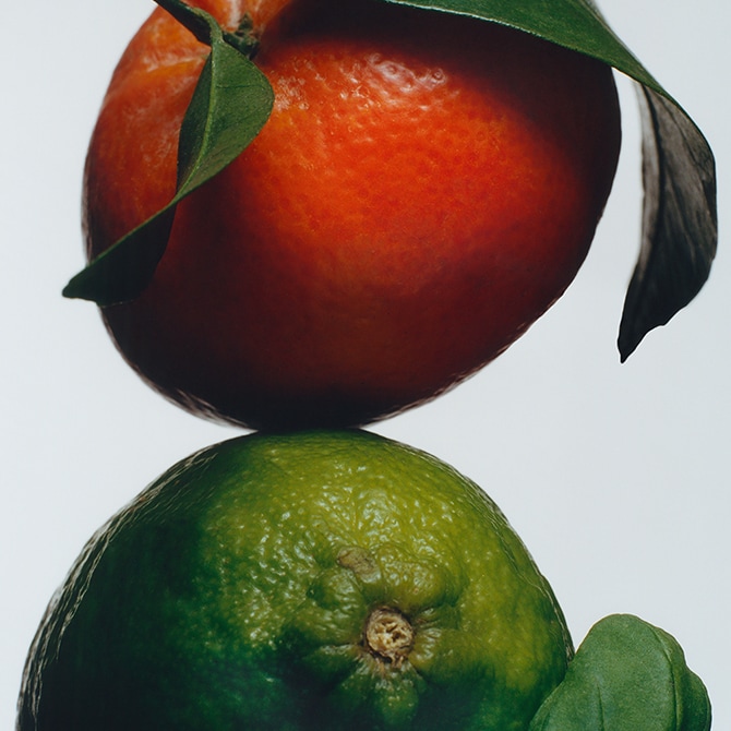 75ml | lime basil & mandarin exfoliating shower gel