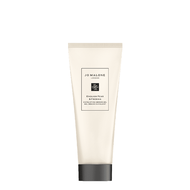75ml | english pear & freesia exfoliating shower gel